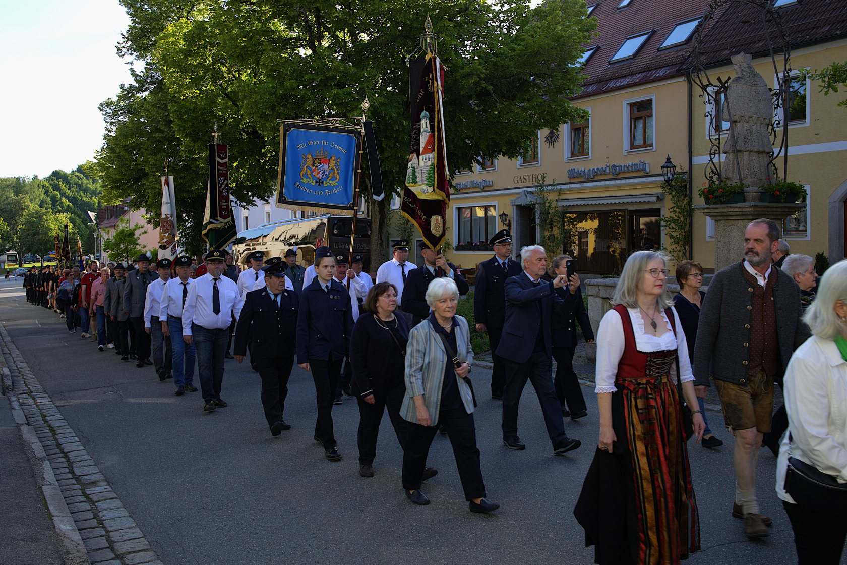 130 Jahre MGV Pleystein – Totenehrung